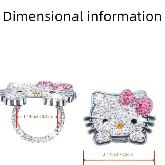 Hello Kitty Car/Truck Starter Button Protective Cover - Picture 5 of 9